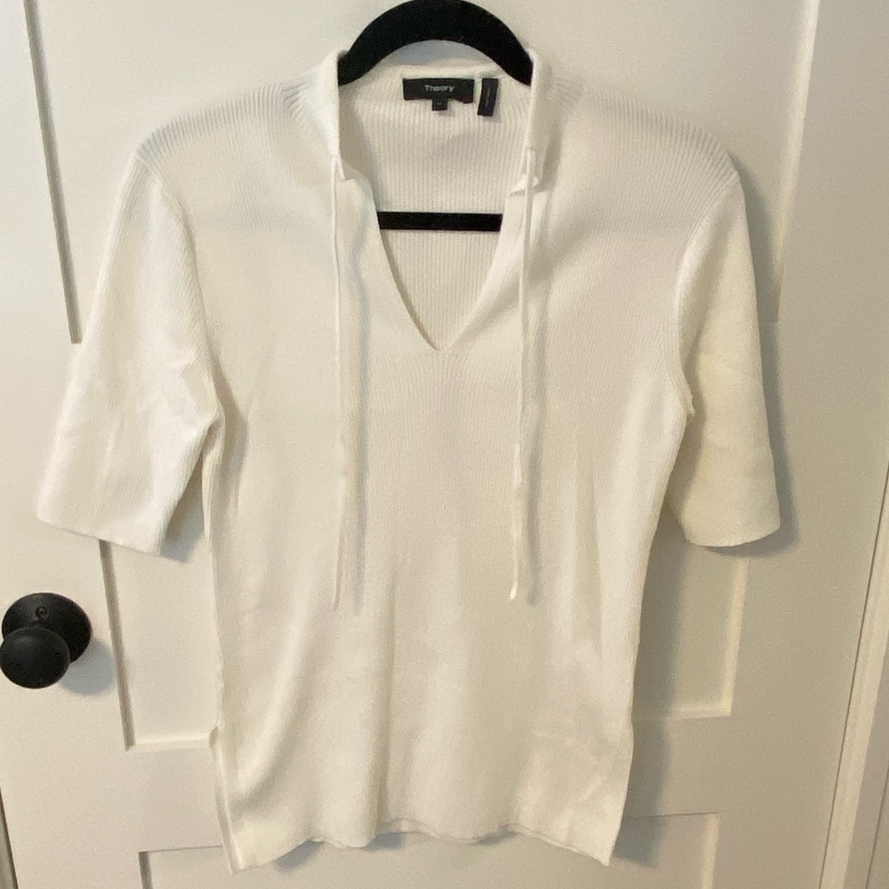 Theory ribbed top (new without tags)